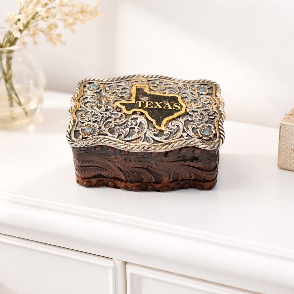 Texas Themed Decorative Box